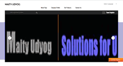 Desktop Screenshot of maityudyoghighmast.com